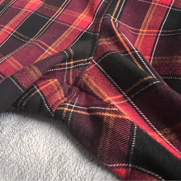 Scotch & Soda Maison Scotch Modern Classics Tartan Plaid Punk Zipper Skinny Pant - Picture 7 of 15